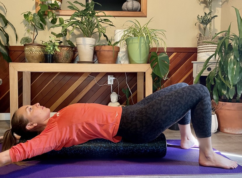 foam roller - the smooth texture and extra length makes the amazonbasics roller...