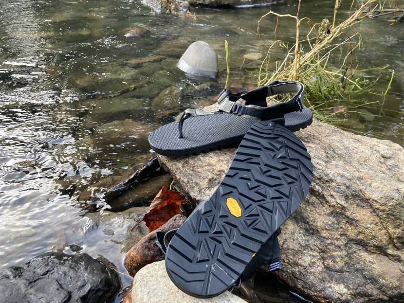 bedrock cairn adventure - the rather unique and full vibram sole of the bedrock cairn...