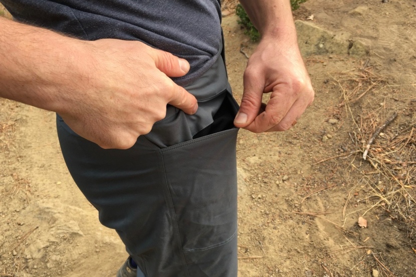 specialized trail short - we found the pockets to work well off the bike, but their depth...