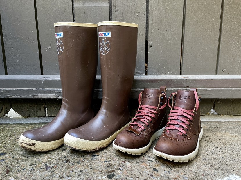 rain boots womens - latex or leather might not be what you're into.