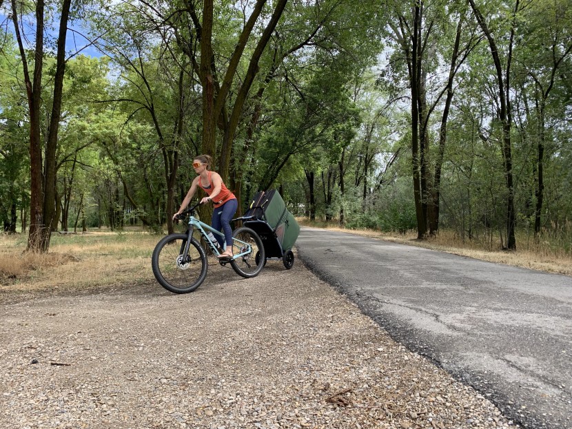 burley travoy - while our two crash pads probably weighed in at just around 30...