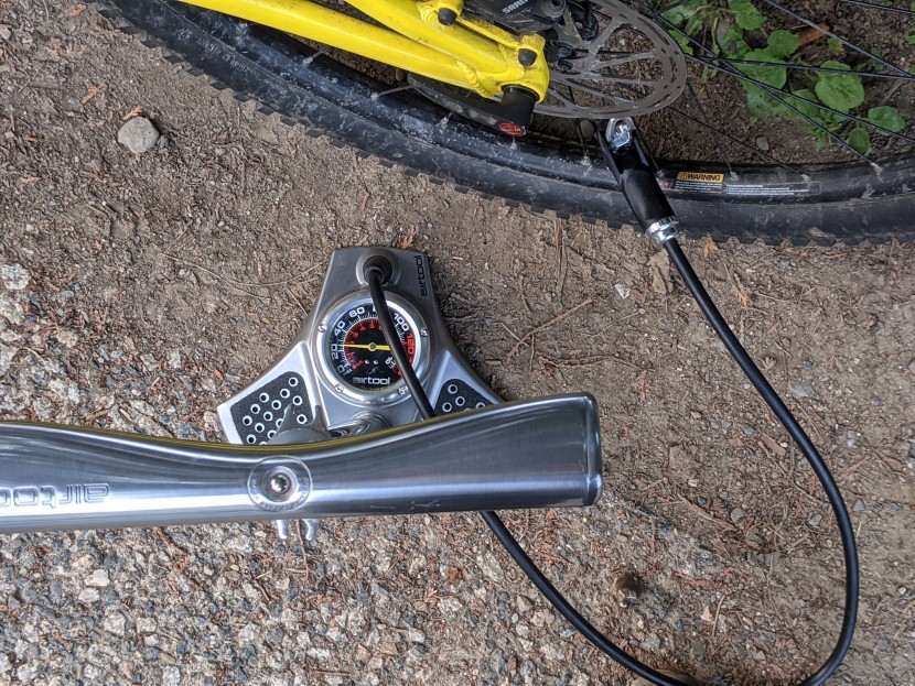 bike pump - a sturdy pump that's comfortable and easy to use is as good as gold.