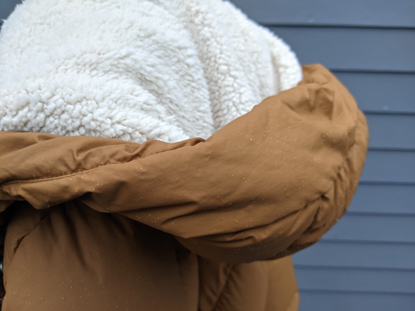 rei co-op norseland insulated parka - we love how cozy this hood looks, and it is warm.