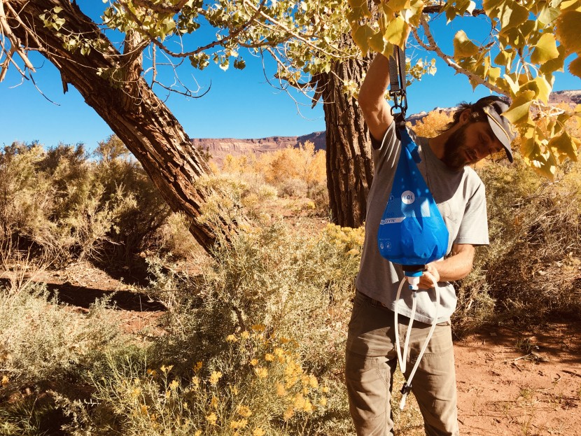 katadyn befree gravity 6l - toby swimmer sets up the katadyn befree 6l in indian creek. the long...