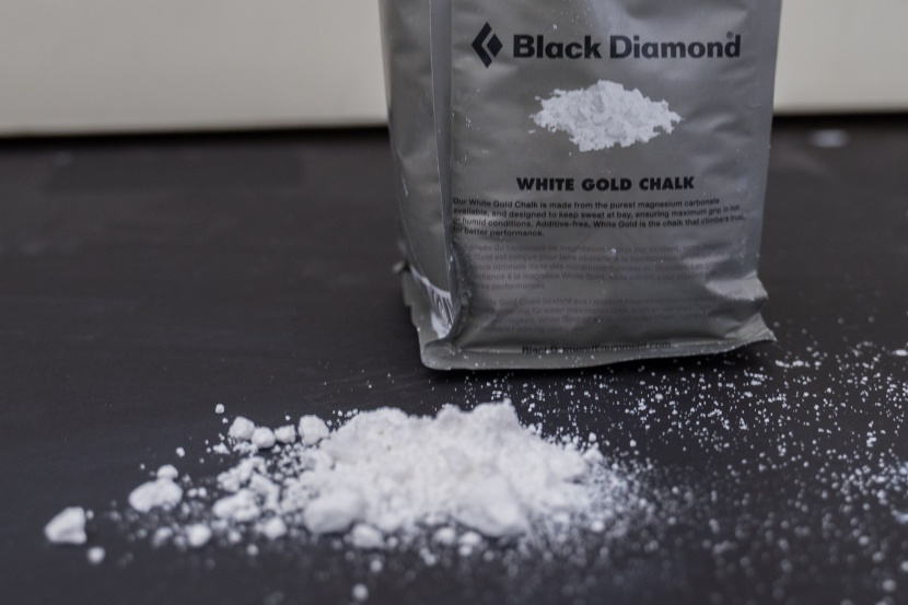 climbing chalk - 300g of chalk could last you a long time, provided you don't...