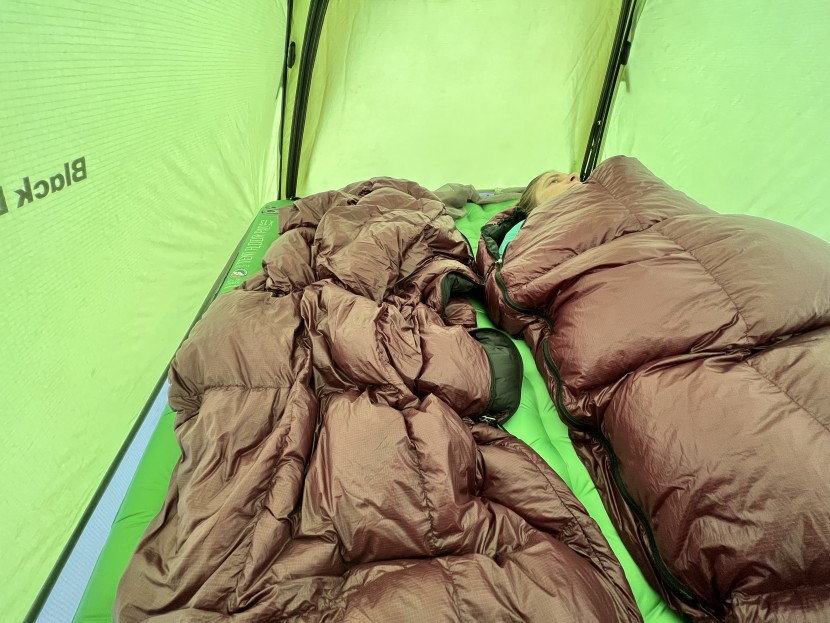 big agnes slx - this pad is deep, plush, warm, and promotes cuddling which, as it...