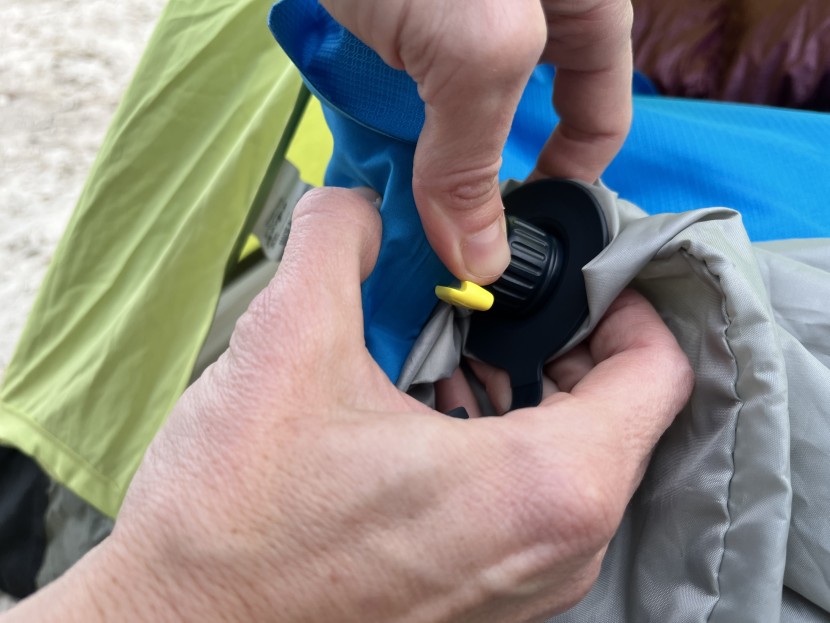 therm-a-rest neoair camper duo - the winglock valves are chunky, durable, and able to put up with the...