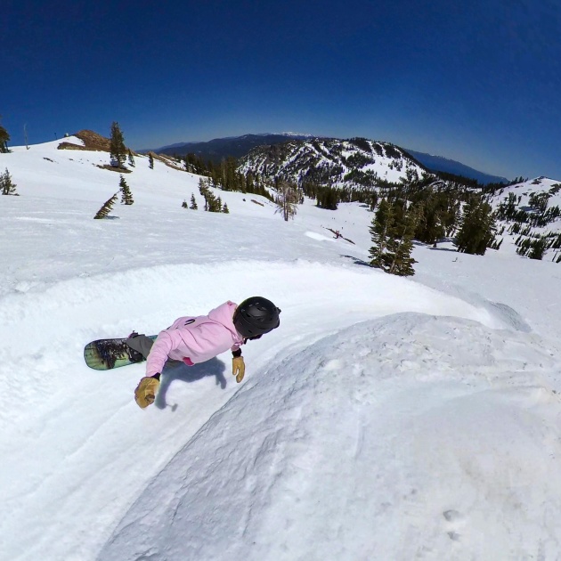 jones frontier - a bank slalom is one of the best testing venues for a lot of...