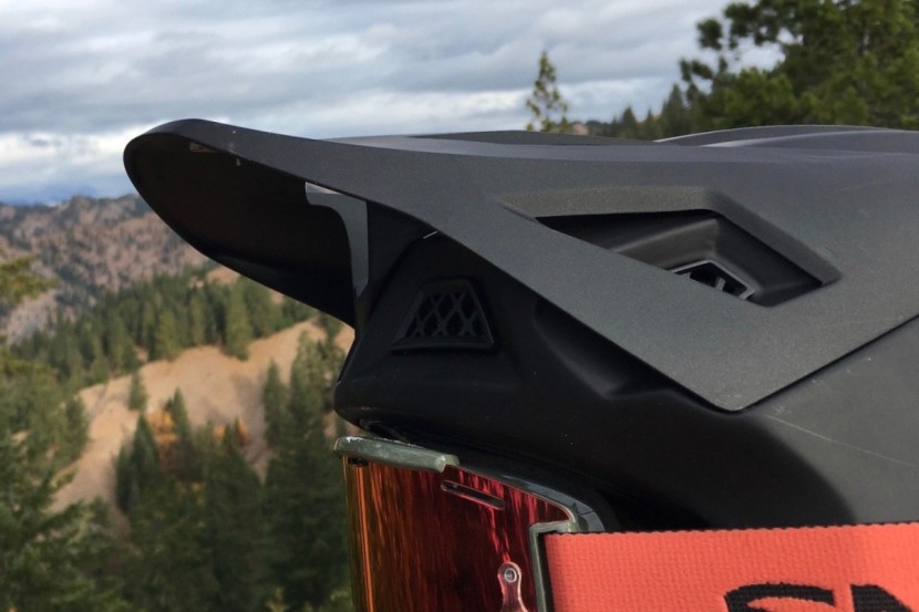 fox rampage pro carbon mips - if you break your visor off, replacements are available from the...