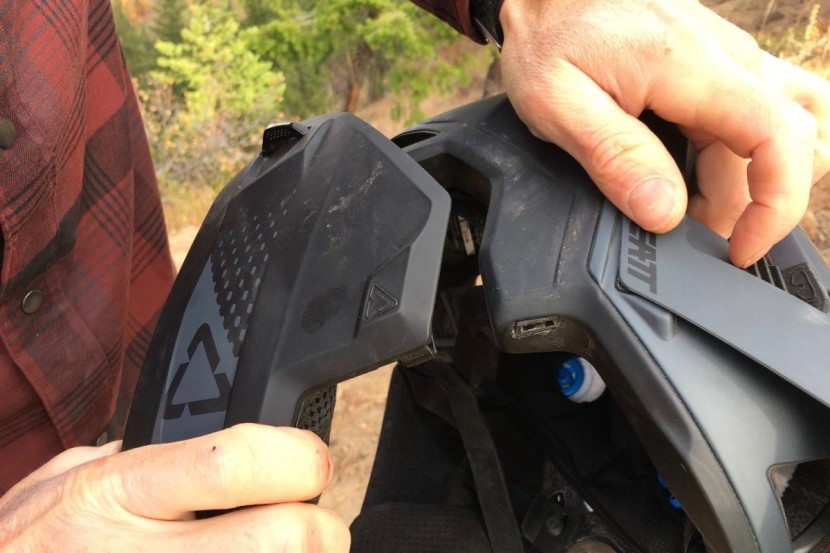 leatt mtb 4.0 enduro - it's not the easiest to attach/remove, but the chin bar feels very...