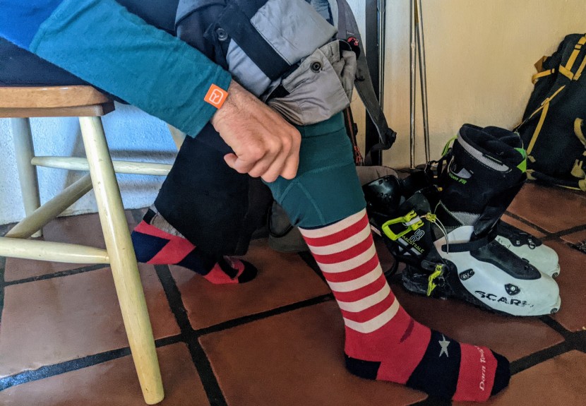 ortovox 185 rock'n'wool pant - although we tested the full-length version, ortovox does offer these...