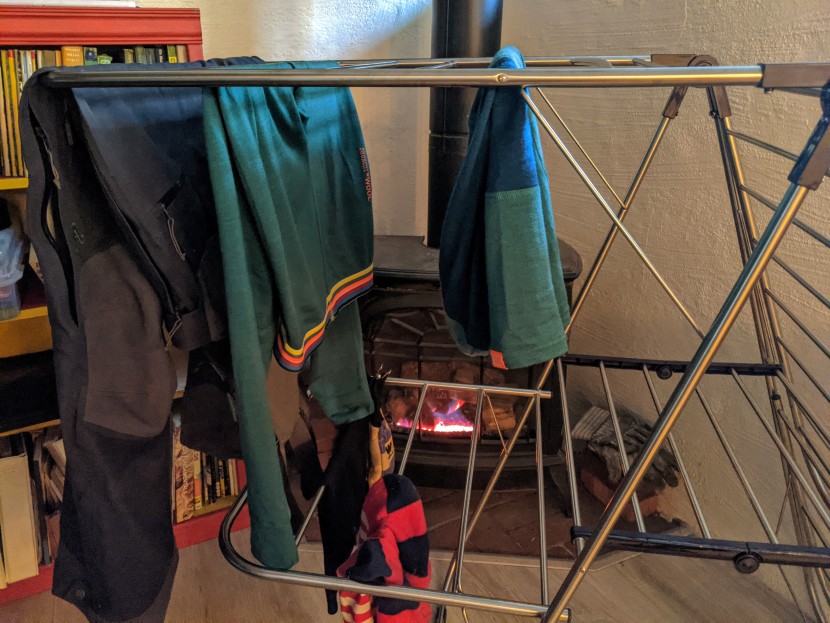 ortovox 185 rock'n'wool pant - a quick-dry by the fireside, and these bottoms are good-to-go the...