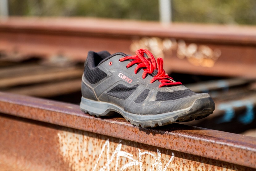 giro gauge - the weight is comparable to similar trail shoes.