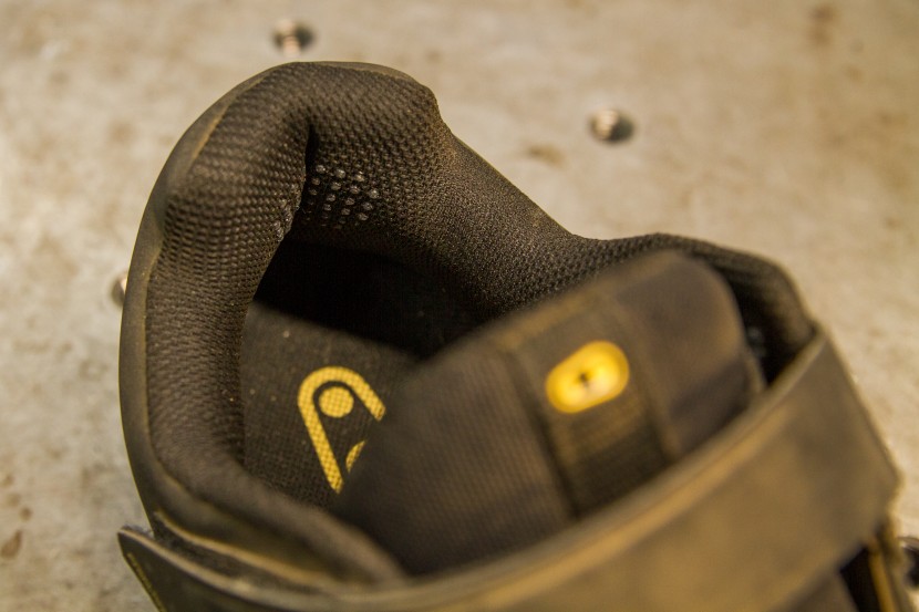 crankbrothers mallet boa - the ankle cup and tongue are heavily padded, and the heel has grippy...