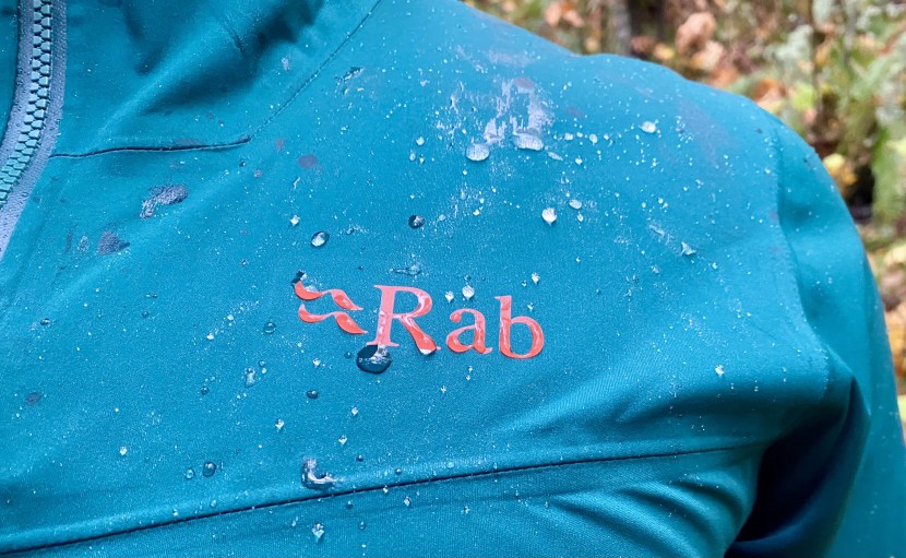 rab kinetic 2.0 - for such a stretchy rain jacket, it provides decent dwr. however, it...