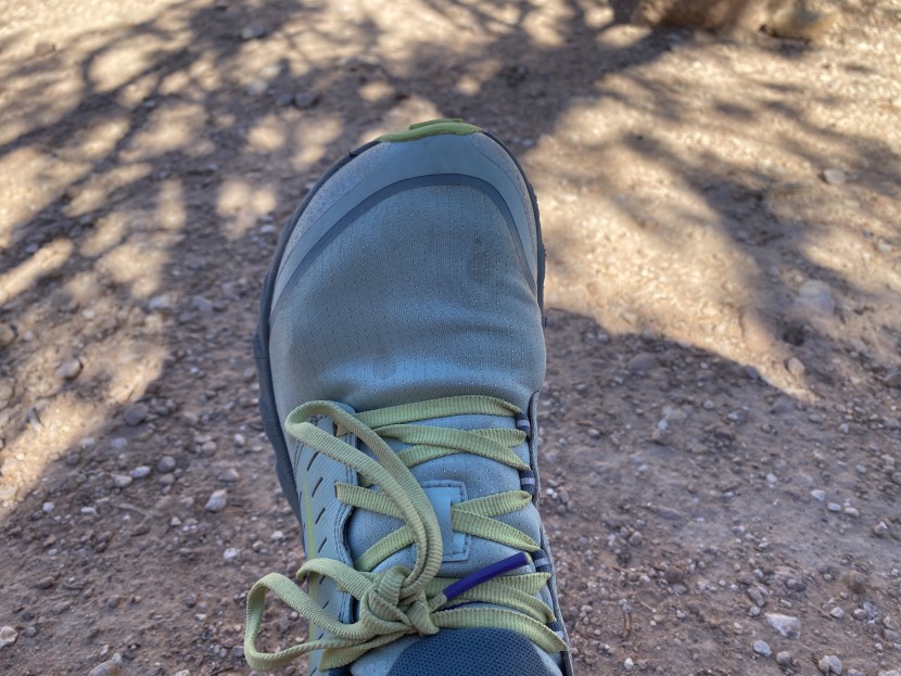 altra superior 5 for women - a look at the wider construction which offers a little more toe...