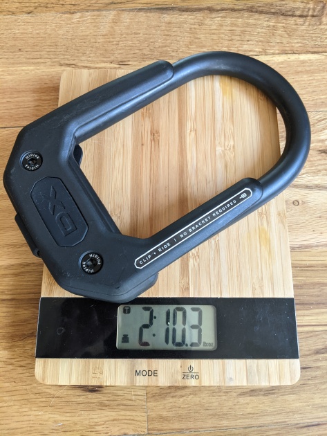 hiplok dx wearable u-lock - weighing 2 pounds 10 ounces, the dx wearable is the lightest u-lock...