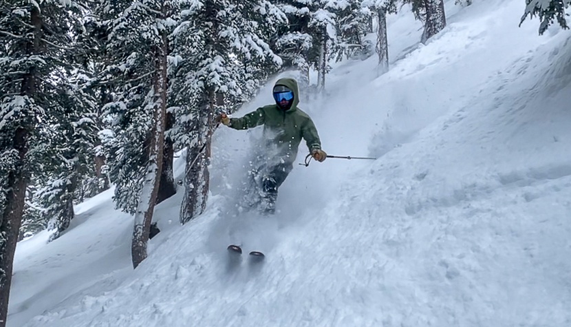 black crows ventus 3l gore-tex light - a low hemline and a sturdy waist drawcord are essential when the...