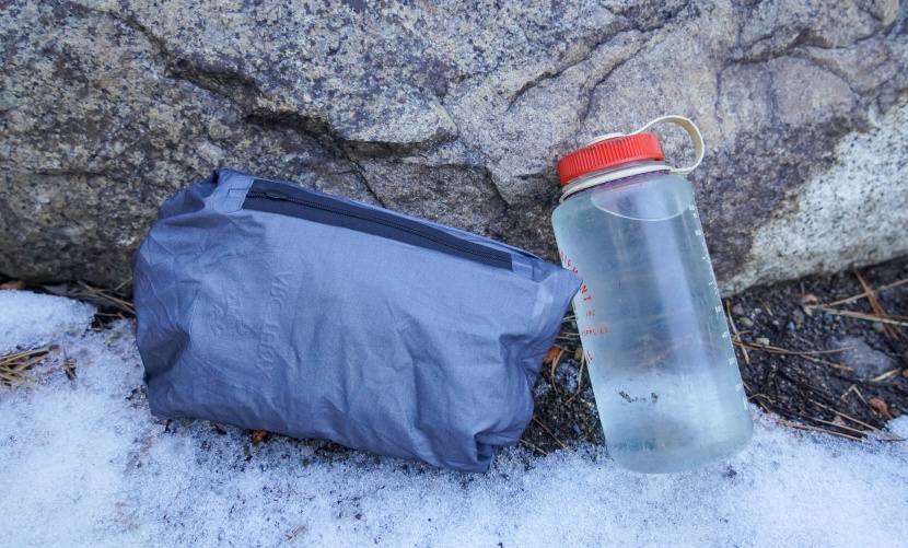 arc'teryx alpha sl anorak - the alpha sl packs down to an impressively small size...