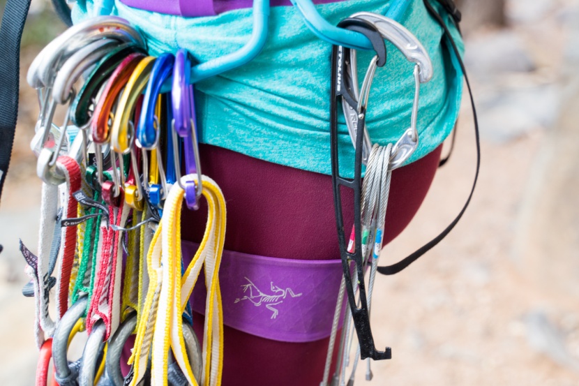 nut tool - this toll is so light you'll forget it's clipped to your harness.