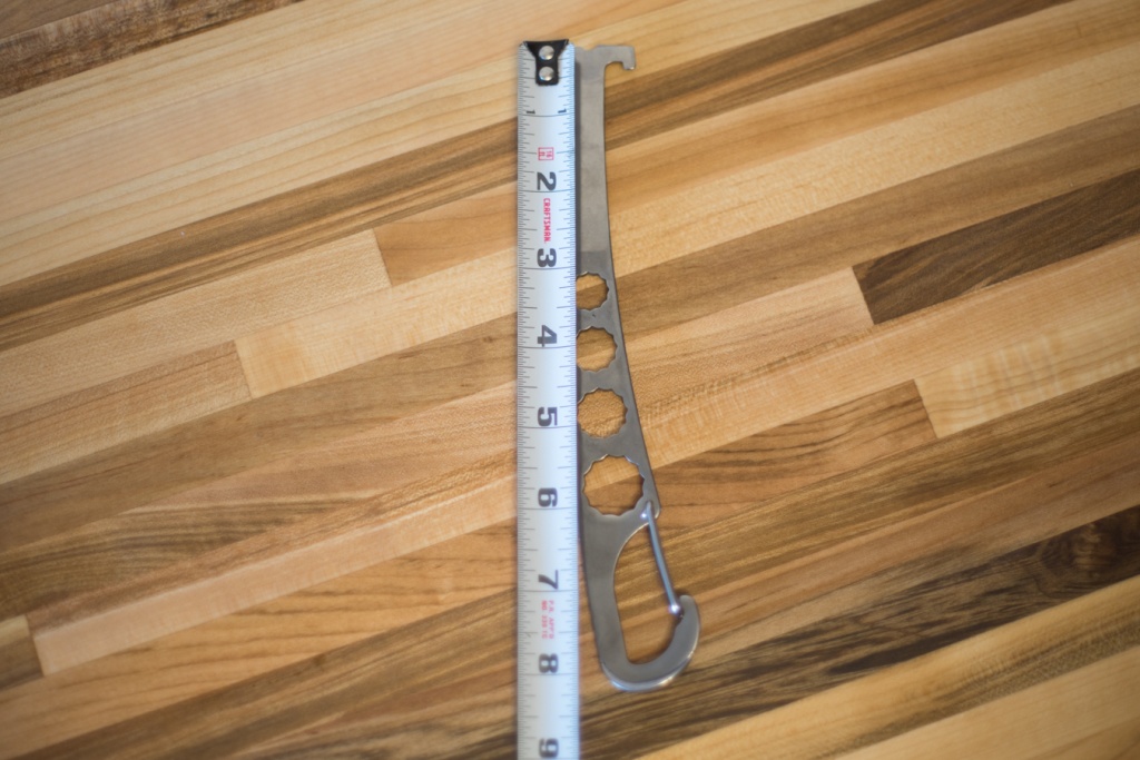 metolius torque - four holes make this toll lighter and are quite handy for tightening...