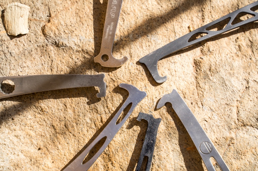 nut tool - a blunt hook is much prefered over a pointy one that could end up...