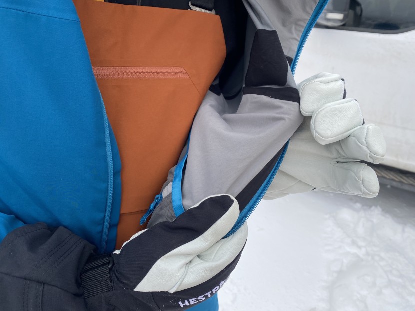 arc'teryx procline - the procline's gore-tex infinium softshell fabric doesn't have much...