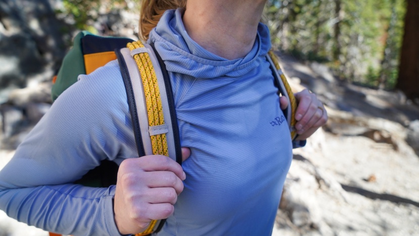 rope bag - the backpack carrying straps on the kavu shapiro are sturdy and...