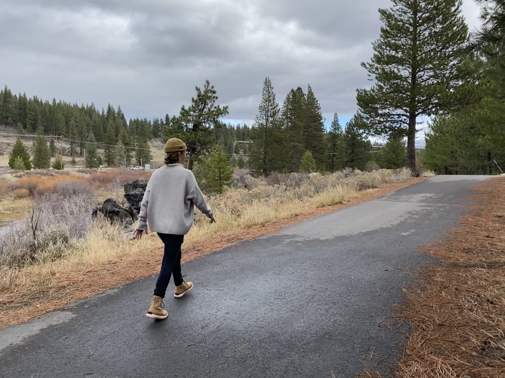 sorel explorer ii joan - taking a stroll down our favorite river side trail getting a feel...