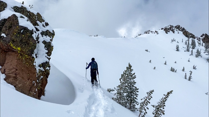 voile hyper glide - breaking trail using one hyper glide and one g3 glide lt