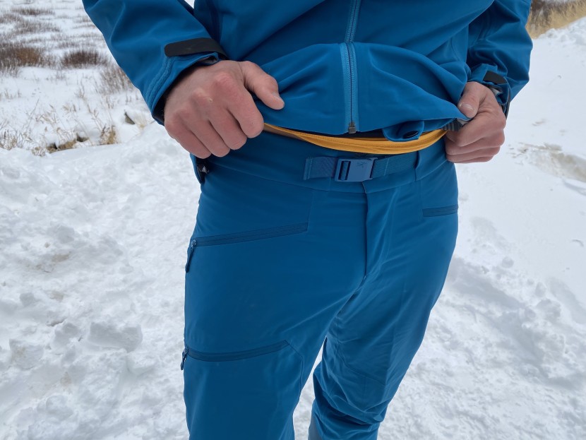 a view of the procline's three pockets.