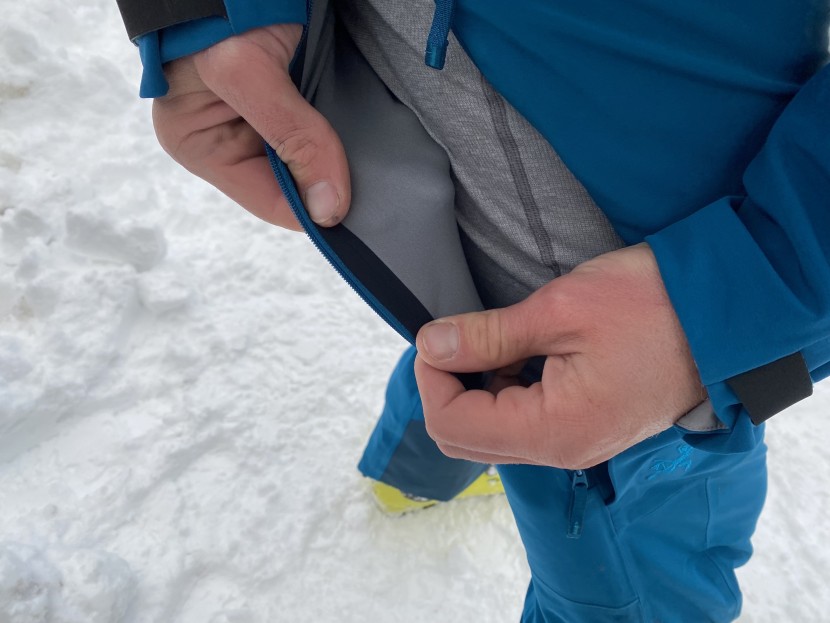 arc'teryx procline pant - the procline's softshell material is thin and stretchy, which...