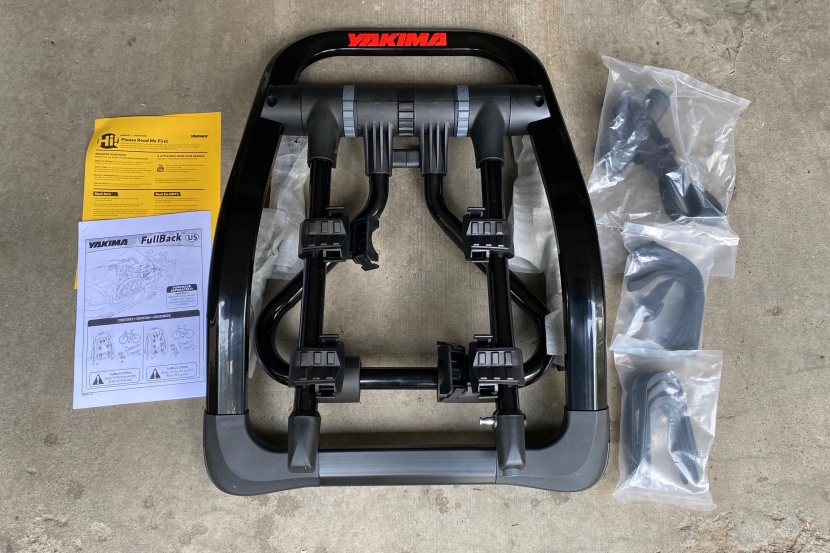 yakima fullback 2 - the fullback 2 arrives fully assembled and ready for use.