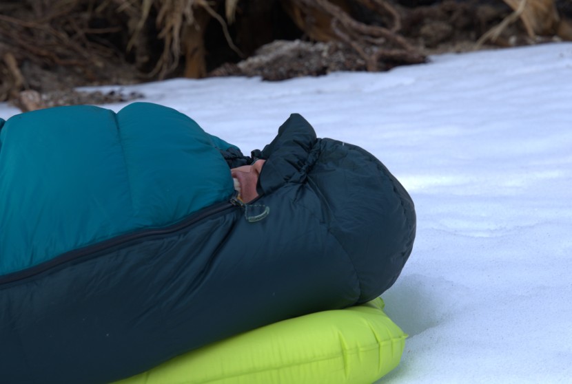 mountain hardwear bishop pass 0 - the hood has extra down stuffed into it for added warmth where it...