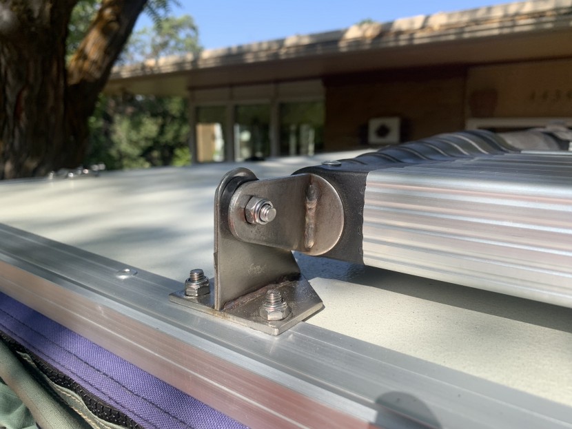 thule tepui explorer ayer 2 - you will need to spend a few minutes bolting the ladder and mounting...