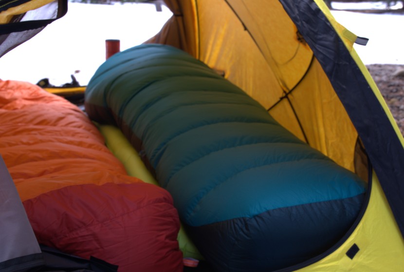 mountain hardwear bishop pass 0 - the 53-inch girth is narrower than some bags but stays consistent...