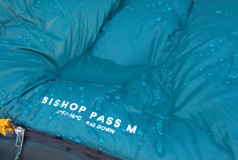 mountain hardwear bishop pass 0 - the dwr treated 20 denier fabric held up well to rain test and...