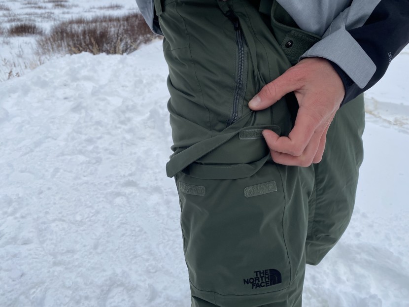 the north face freedom insulated - none of the freedom insulated's pockets are waterproof, but the...