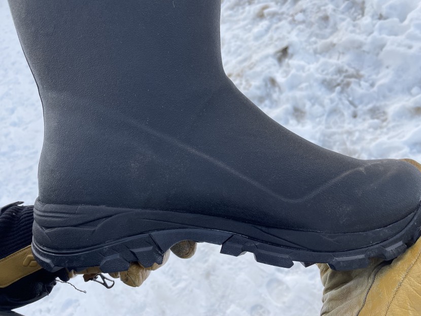 muck boot arctic ice mid - a rubber shell completely protects the arctic ice's neoprene...