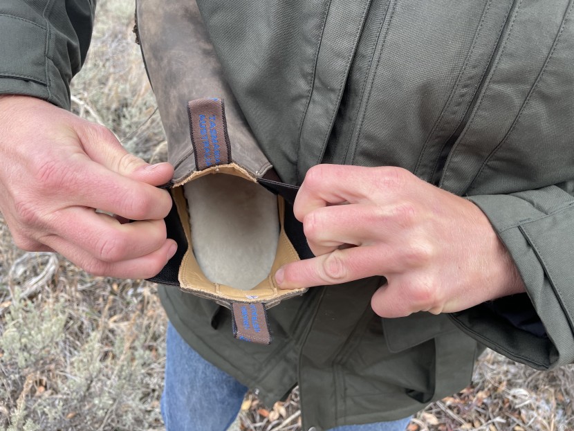 winter boots men - most of the blundstone thermal's warmth comes from a sheepskin...