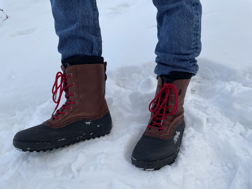 vans standard snow mte - the vans standard snow mte provides decent performance in cold and...
