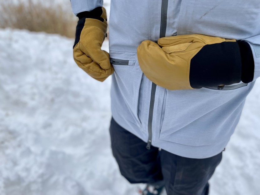 rei co-op guide insulated mittens - the thin insulation of these mittens makes them surprisingly...