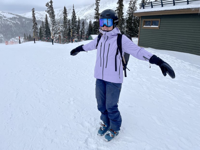 backcountry notchtop gore-tex active for women - the notchtop tends towards a more athletic fit, with a shorter hem...