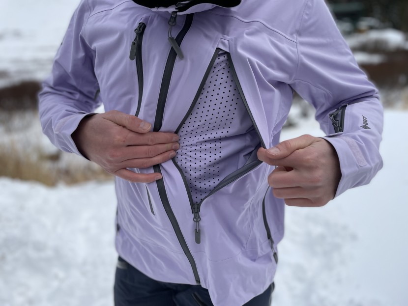 laser cut lining of chest pockets brought a whole new level of...