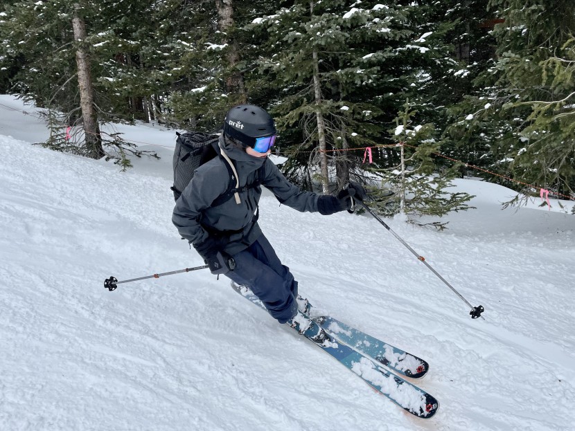 arc'teryx incendia - we like a solid hardshell like the incendia for a resort outerlayer...