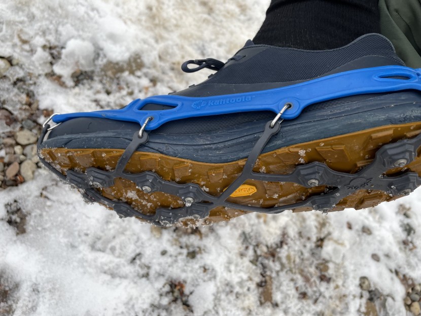 the kahtoola exospikes have studded platforms that have good depth...