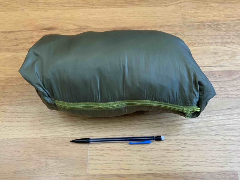 rab xenair insulated - the xenair compresses down into a tight little package that is not...