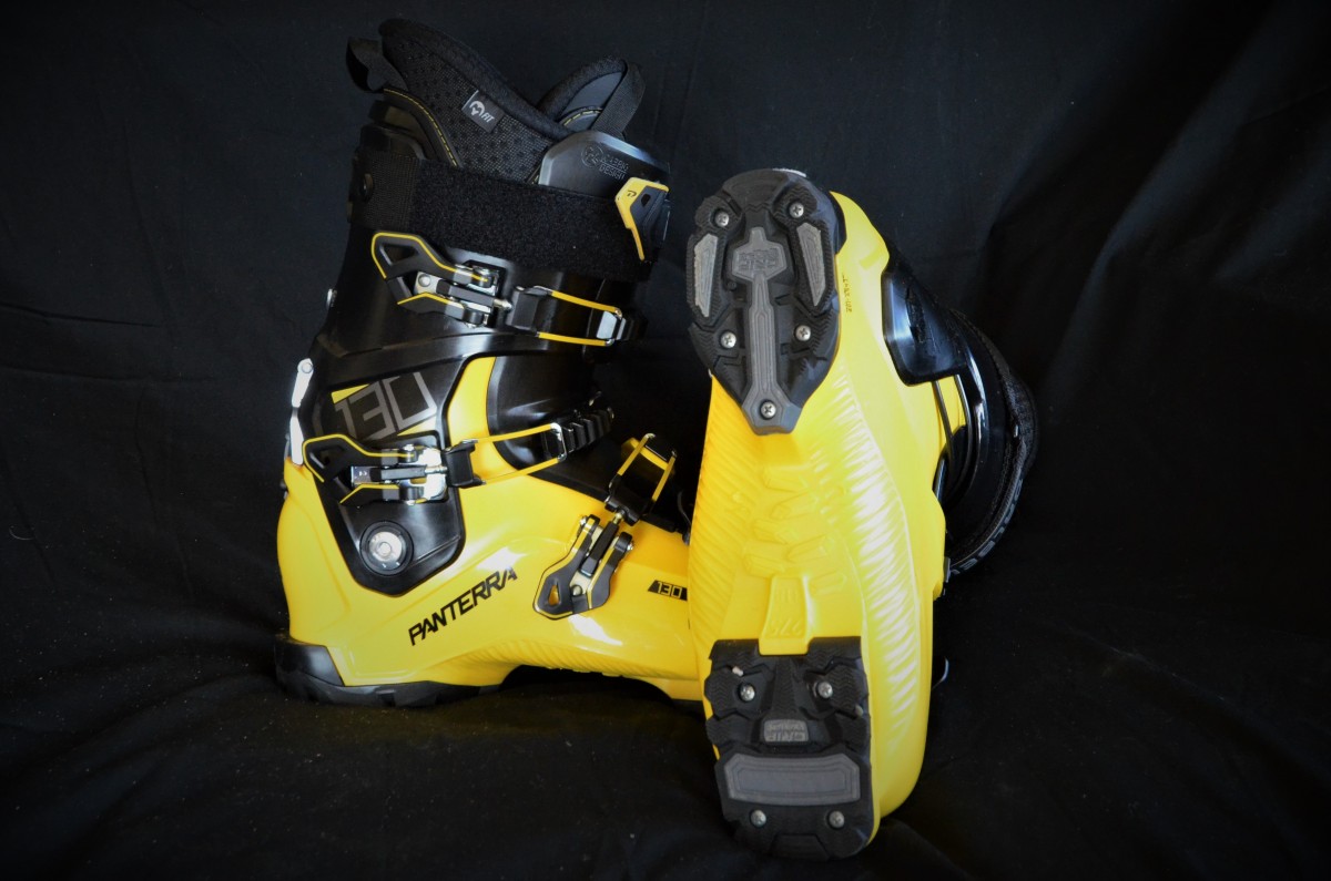 Dalbello Panterra 130 ID GW Review (Replaceable Grip Walk caps, so nice for added security and longevity as long as they are replaced periodically.)