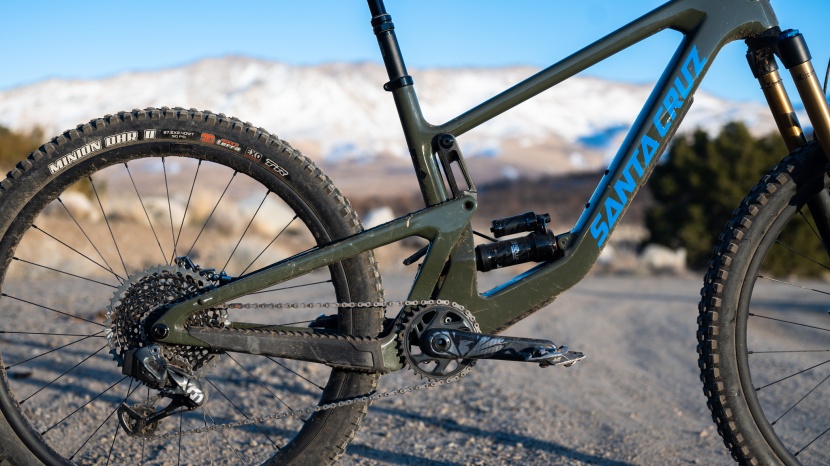 santa cruz bronson xo1 axs rsv - the bronson frame shares similar lines to most of santa cruz's other...