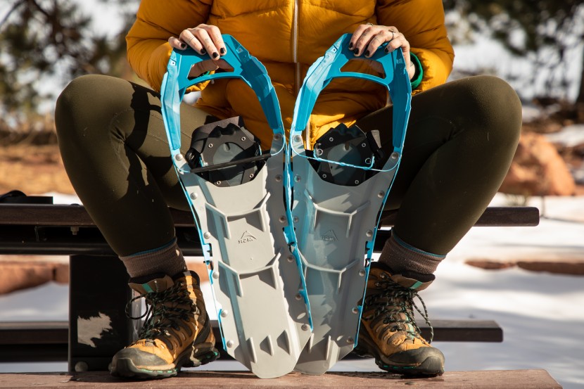 msr revo explore for women - the bottom of the revo explore is very textured but the traction...